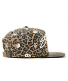 Stussy Leopard Logo Strapback Hat